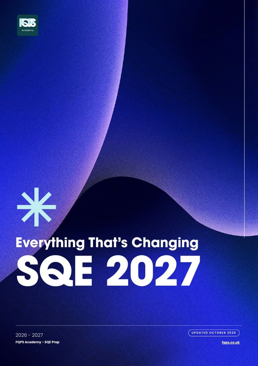 Cover of Everything That’s Changing: SQE 2027